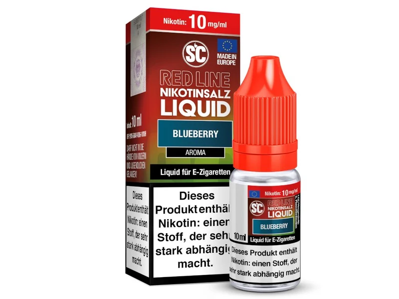 SC Red Line Blueberry Nikotinsalz Liquid – 10ml