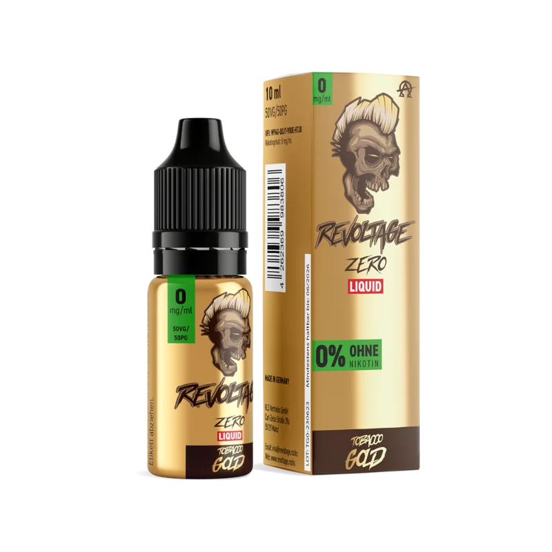 Revoltage - Hybrid Nikotinsalz Liquid - Tobacco Gold