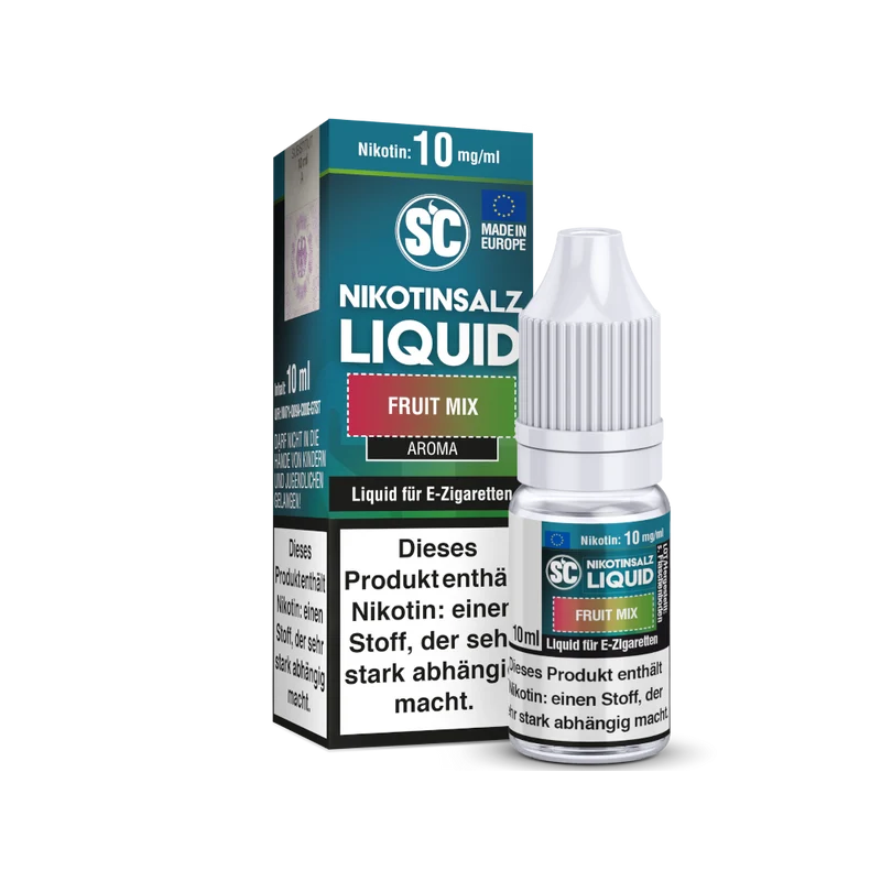 SC Fruit Mix Nikotinsalz Liquid – Fruchtiger Mix E-Liquid 10ml