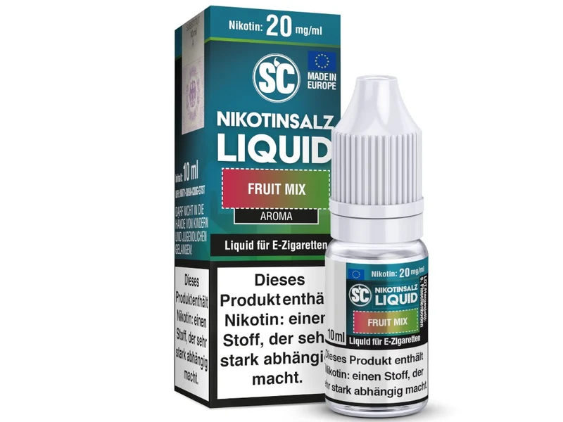 SC Fruit Mix Nikotinsalz Liquid – Fruchtiger Mix E-Liquid 10ml