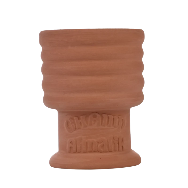 AI Malik - Shisha Kopf aus Ton - 75mm - 9.3cm