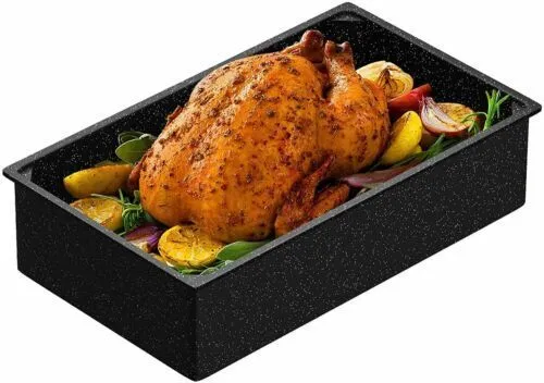 Frank&Müller Antihaftbeschichtete Auflaufform Backform für Multigrill 37x24,5x8,5CM