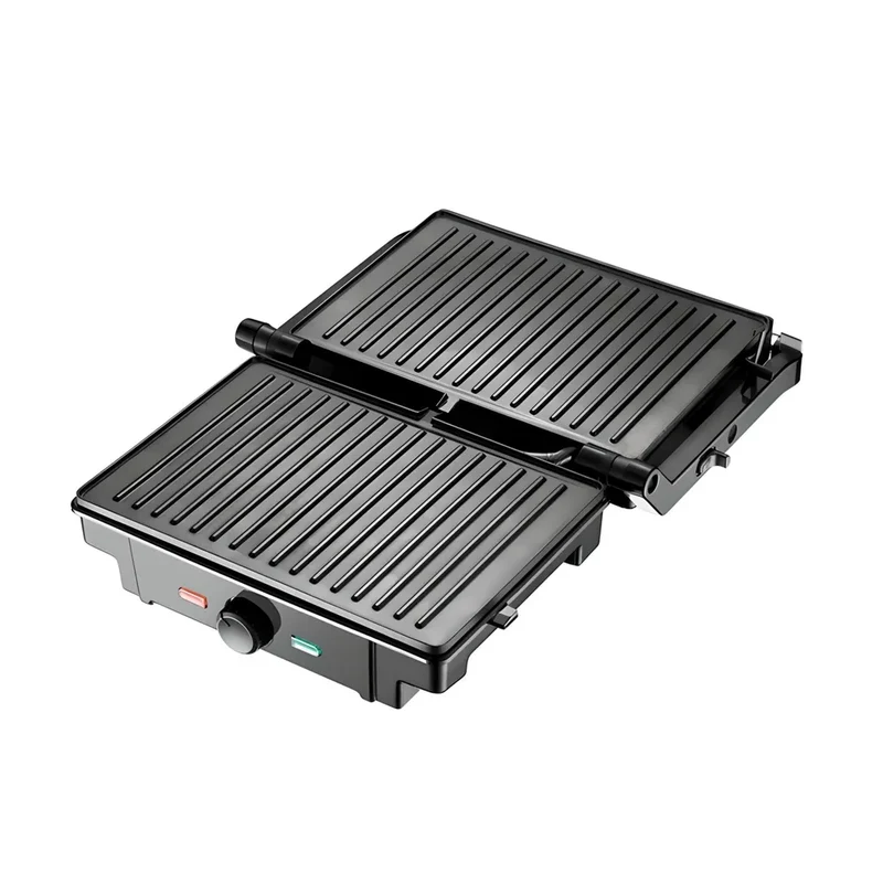 Schäfer Kontaktgrill 2200W Tischgrill Elektrogrill Grill Panini Maker Sandwich