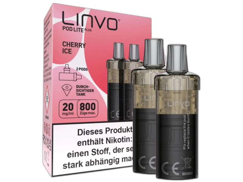 Linvo Pod Lite Plus Cartridge 20mg/ml – Apple Peach (2 Stück)