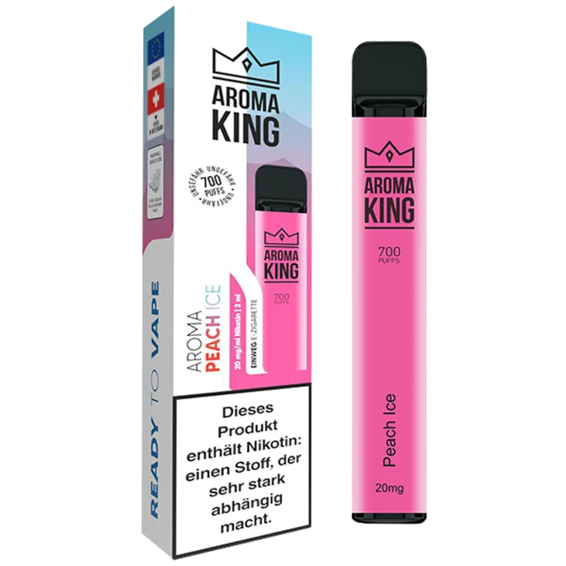 Aroma King - Bar 700 - Peach Ice - 20mg