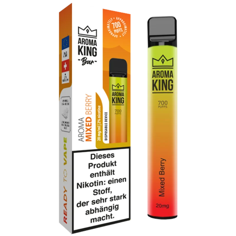 Aroma King - Bar 700 - Mixed Berry - 20mg
