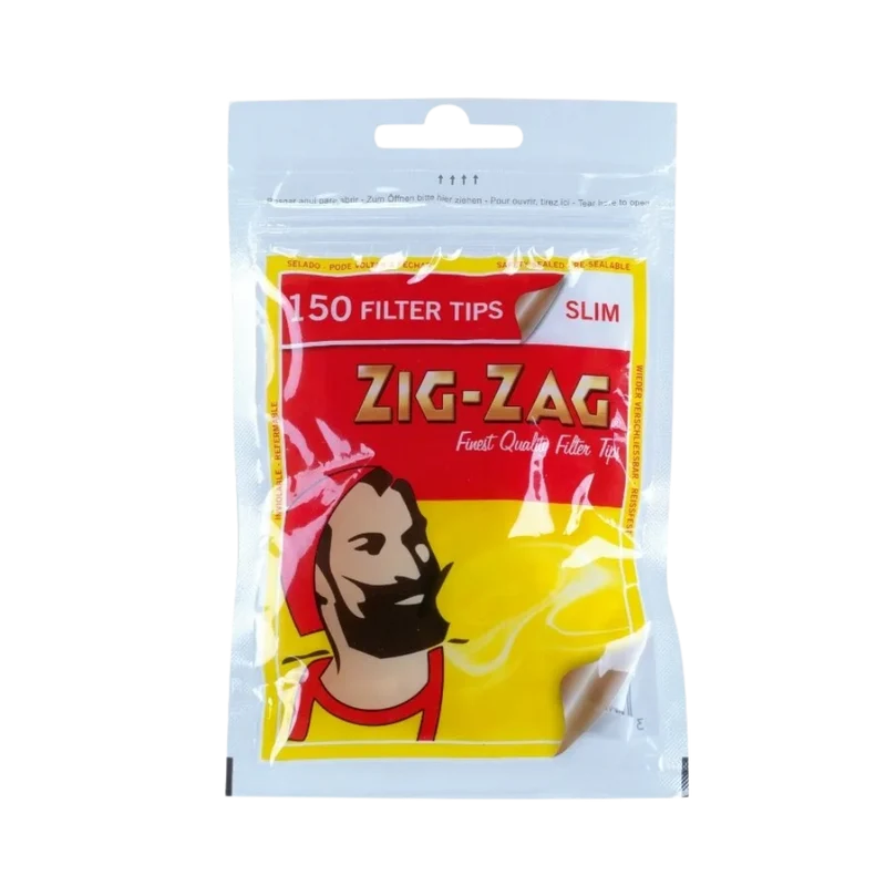 Zig Zag - Slim Filter Tips - 150 Stück