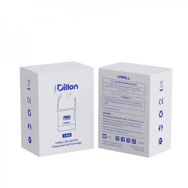 Uwell Dillon EM Pod Cartridge 4 Stück/Packung