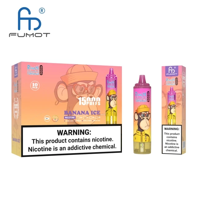 [Clearance Sale] Fumot Randm Tornado 15000 Puffs Wiederaufladbares Einweg Kit - 💥 Nehme 4 Zahle NUR 3! + Ab einem Einkauf von 100€ 2 Mystery Gratis💥