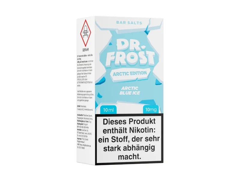 Dr. Frost - Arctic Edition - Arctic Blue Ice - 10ml Fertigliquid (Nikotinsalz)