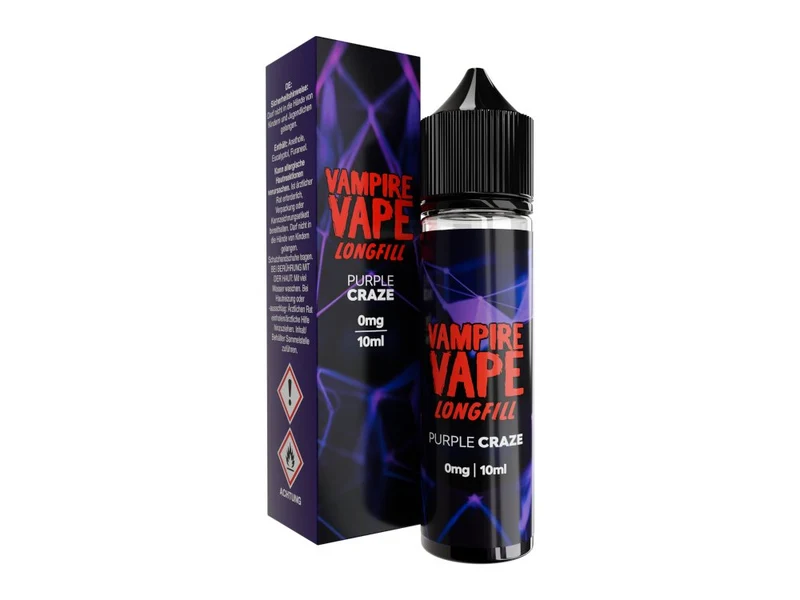 Vampire Vape - Purple Craze - Longfill Aroma 10ml (60ml Flasche)