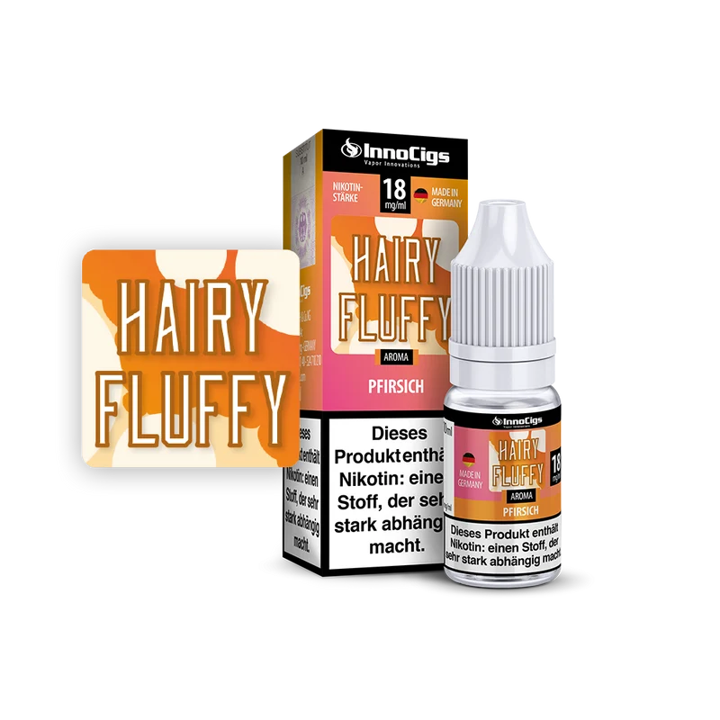 Hairy Fluffy Pfirsich Aroma - Liquid für E-Zigaretten