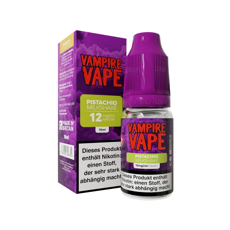 Vampire Vape - Dessert Collection - E-Zigaretten Liquid - Pistachio Milkshake