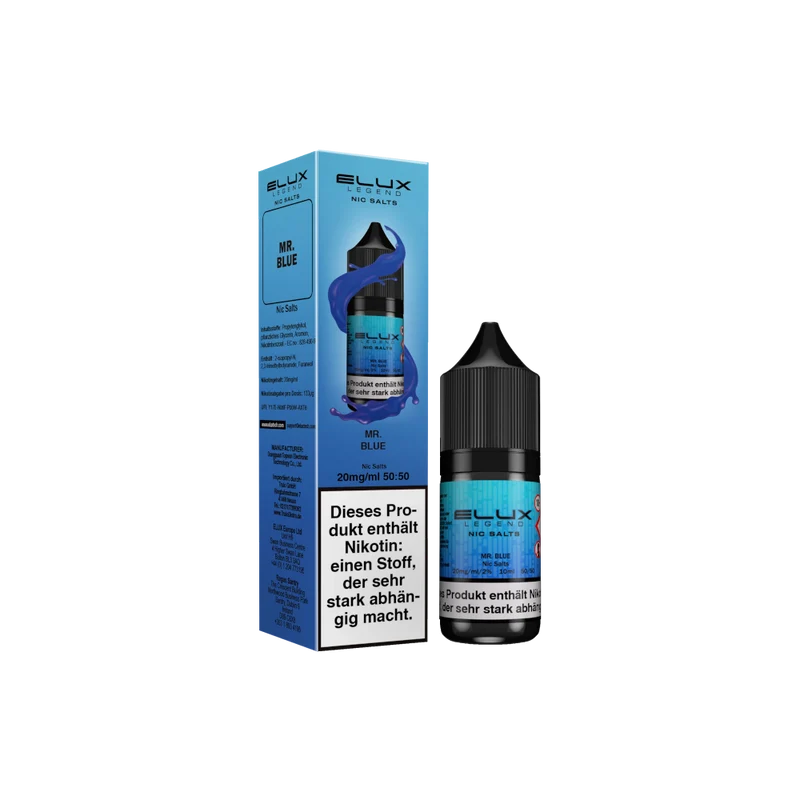Elux - Nikotinsalz Liquid - Mr Blue