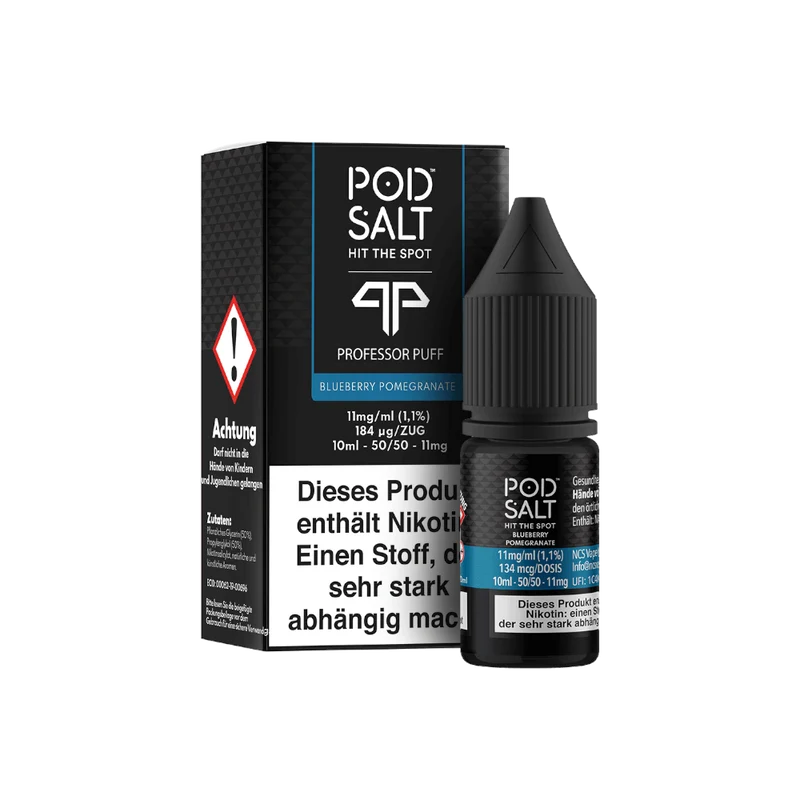 Pod Salt Fusion Blueberry Pomegranate Nikotinsalz Liquid - 10ml