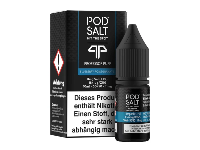 Pod Salt Fusion Blueberry Pomegranate Nikotinsalz Liquid - 10ml