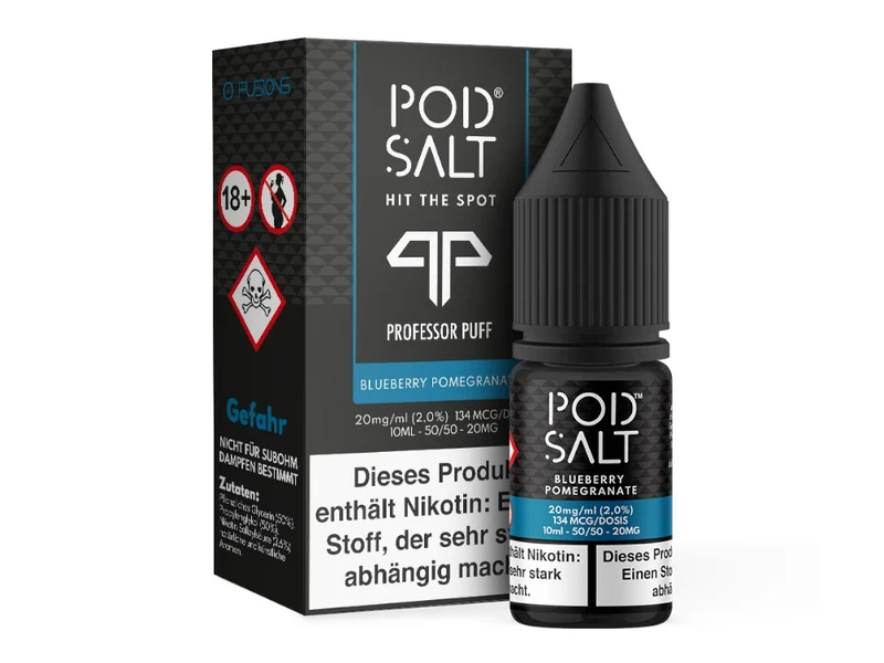 Pod Salt Fusion Blueberry Pomegranate Nikotinsalz Liquid - 10ml