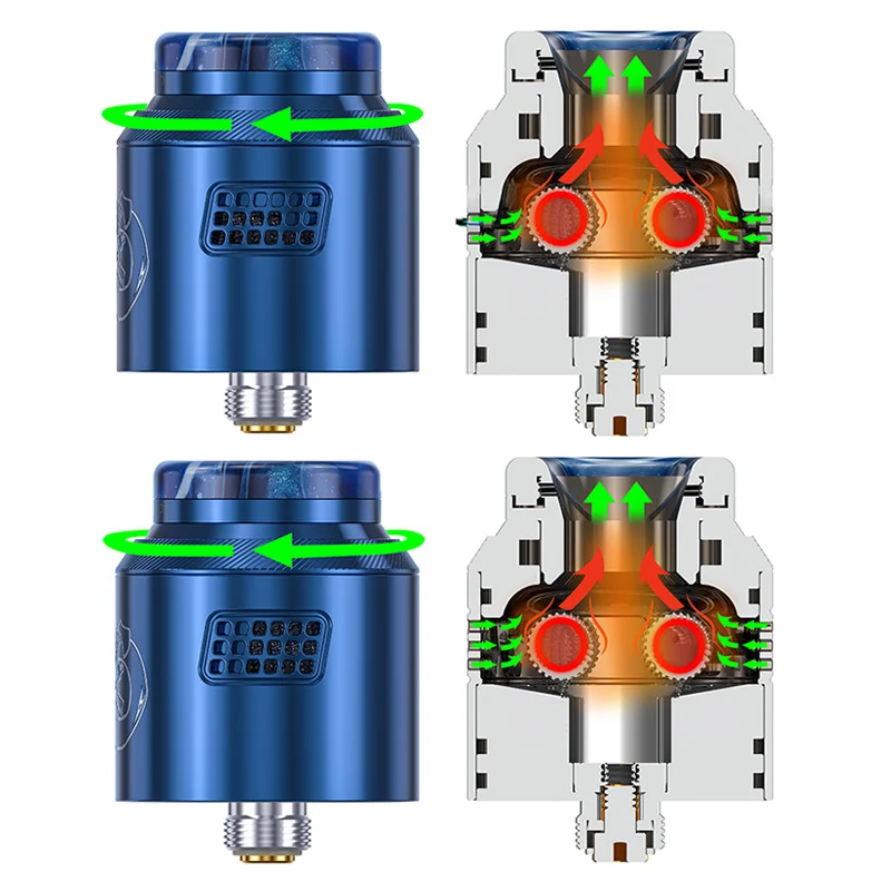 Hellvape Drop Dead 2 RDA Atomizer Tank Verdampfer