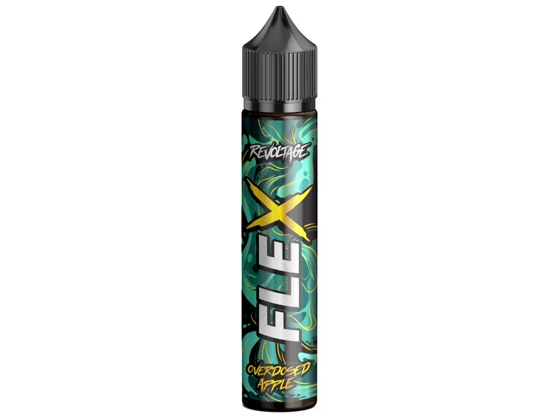 Revoltage - FLEX - Overdosed Apple - Longfill Aroma 10ml (75ml Flasche)