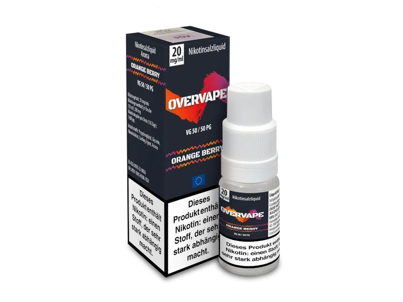 Overvape - Orange Berry - 10ml Fertigliquid (Nikotinsalz)