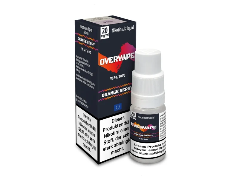Overvape - Orange Berry - 10ml Fertigliquid (Nikotinsalz)