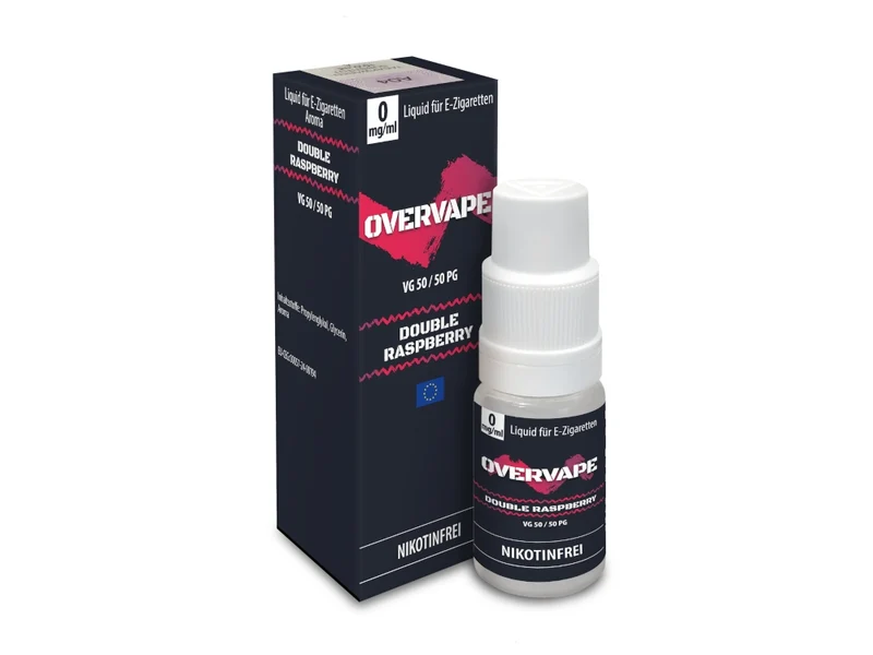Overvape - Double Raspberry - 10ml Fertigliquid (Nikotinsalz)