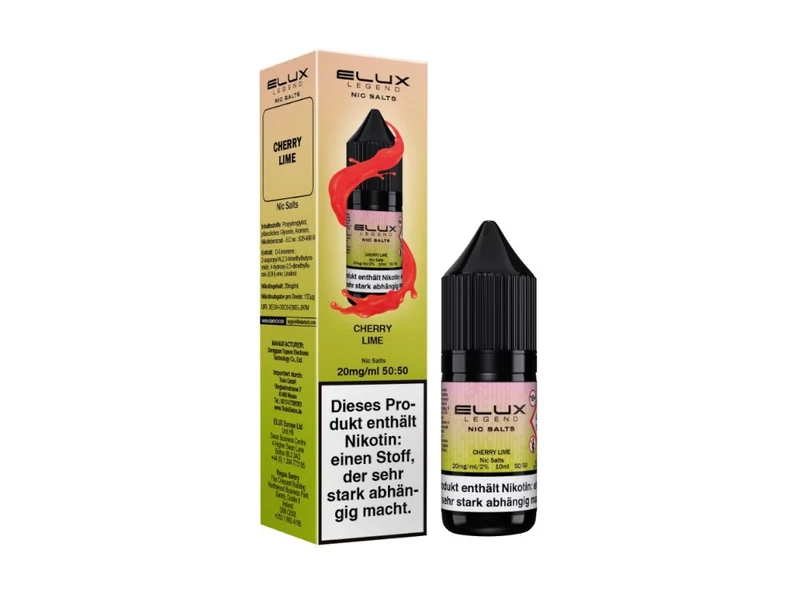 Elux - Cherry Lime - 10ml Fertigliquid (Nikotinsalz)