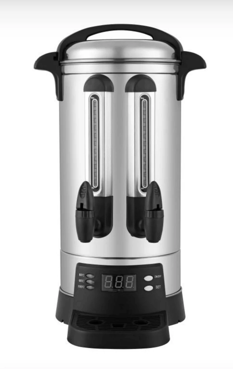 Elektrischer Teekocher Samowar Edelstahl 10L