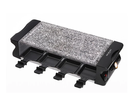 Raclette Grill für 8 Personen mit Granitplatte 1200 Watt