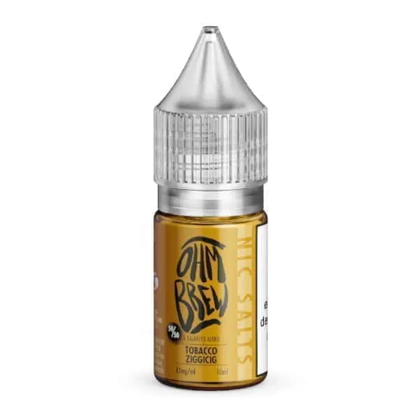 Ohm Brew Tobacco Ziggicig Nikotinsalz Liquid