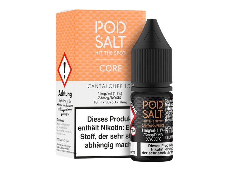 Pod Salt Core Cantaloupe Ice Nikotinsalz Liquid – 10ml E-Liquid