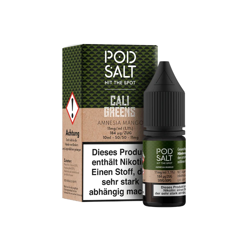 Pod Salt Fusion Amnesia Mango Nikotinsalz Liquid – 10ml E-Liquid