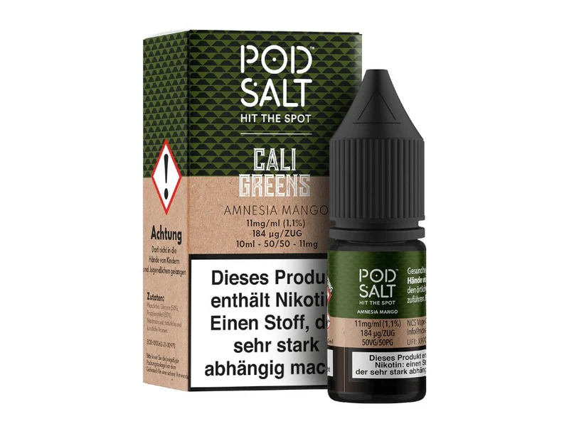 Pod Salt Fusion Amnesia Mango Nikotinsalz Liquid – 10ml E-Liquid