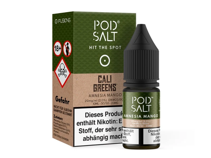 Pod Salt Fusion Amnesia Mango Nikotinsalz Liquid – 10ml E-Liquid