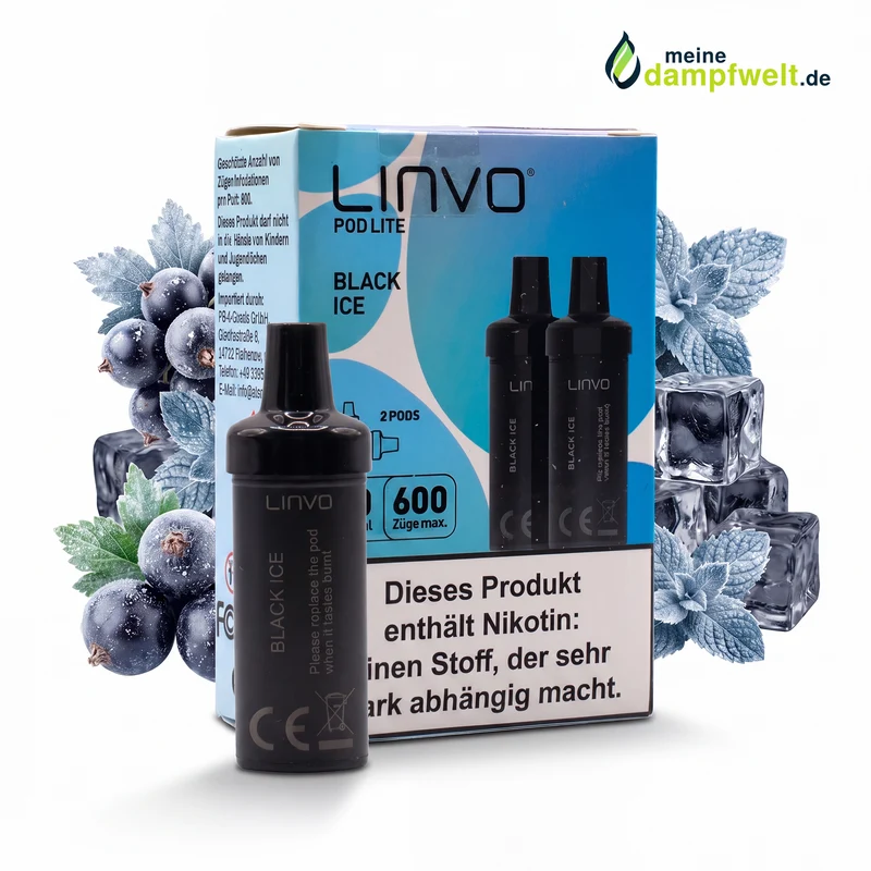 Linvo Pod Lite Cartridge – Banana Ice Cream – 20mg Nikotinsalz (2 Stück)