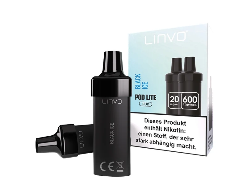 Linvo Pod Lite Cartridge – Banana Ice Cream – 20mg Nikotinsalz (2 Stück)