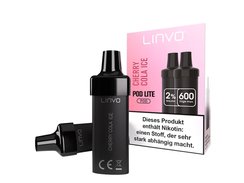 Linvo Pod Lite Cartridge – Banana Ice Cream – 20mg Nikotinsalz (2 Stück)