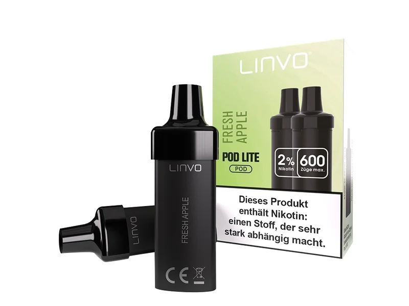 Linvo Pod Lite Cartridge – Banana Ice Cream – 20mg Nikotinsalz (2 Stück)