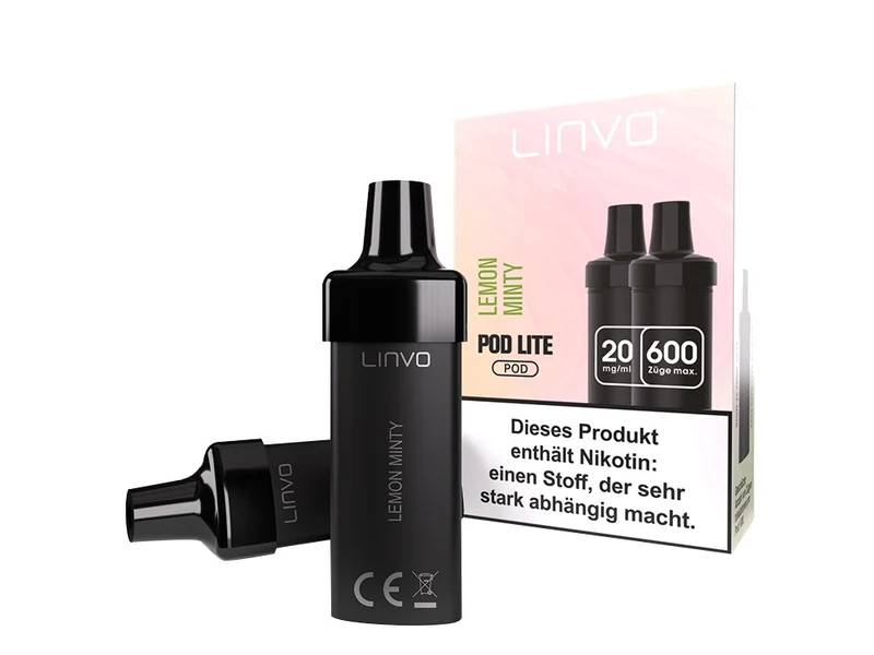 Linvo Pod Lite Cartridge – Banana Ice Cream – 20mg Nikotinsalz (2 Stück)