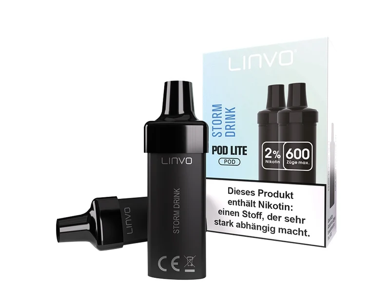 Linvo Pod Lite Cartridge – Banana Ice Cream – 20mg Nikotinsalz (2 Stück)
