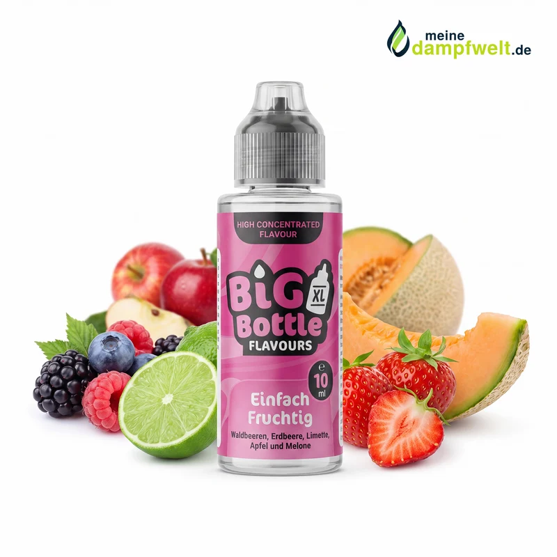 Big Bottle - Longfills 10 ml - Einfach Fruchtig