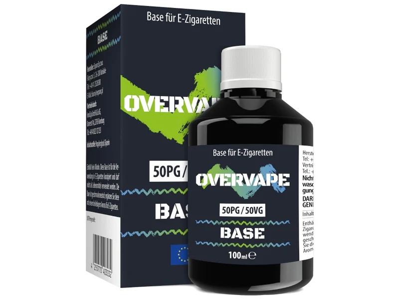 Overvape - 100 ml Basis 0 mg/ml