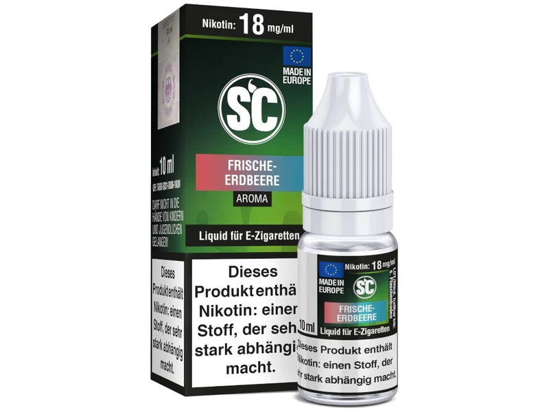 Frische Erdbeere E-Zigaretten Liquid