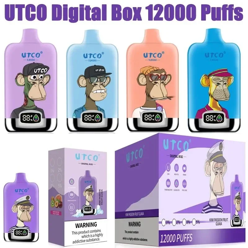 [Clearance Sale] UTCO DIGITAL BOX 12000 Puffs Einweg Disposable Kit (10 Stück/Packung)