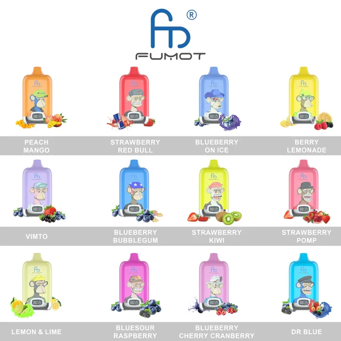 [Clearance Sale] Fumot RandM Digital Box 12000 Puffs Einweg Kit 20ml - 💥 Nehme 4 Zahle NUR 3! + Ab einem Einkauf von 100€ 2 Mystery Gratis💥
