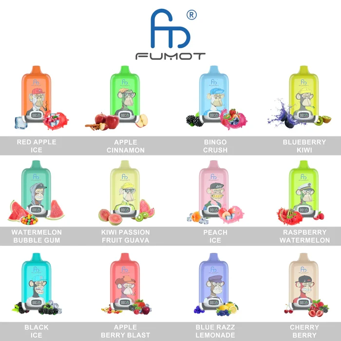 [Clearance Sale] Fumot RandM Digital Box 12000 Puffs Einweg Kit 20ml - 💥 Nehme 4 Zahle NUR 3! + Ab einem Einkauf von 100€ 2 Mystery Gratis💥