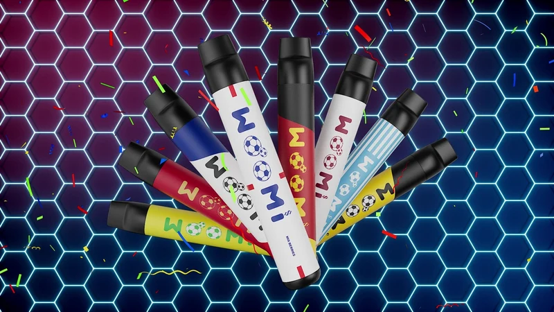 WOOMI GOAL 2500 Puffs Disposable Einweg Vape Kit 850mAh