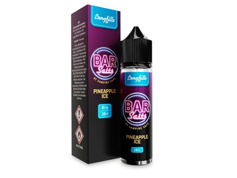 Vampire Vape - Bar Salts - Pineapple Ice - Longfill Aroma 10ml (60ml Flasche)