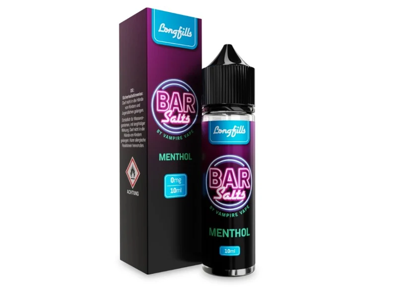 Vampire Vape - Bar Salts - Menthol - Longfill Aroma 10ml (60ml Flasche)
