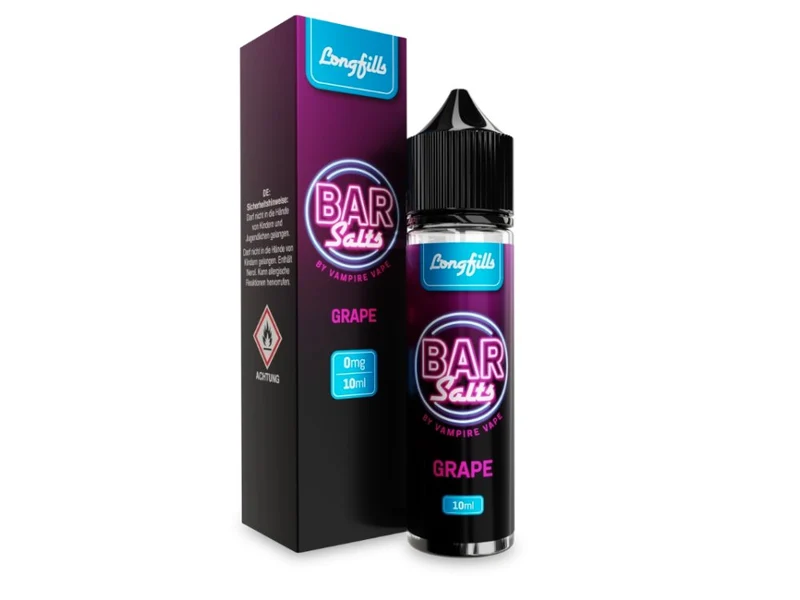 Vampire Vape - Bar Salts - Grape - Longfill Aroma 10ml (60ml Flasche)